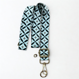 Correa Estampada Azul Celeste