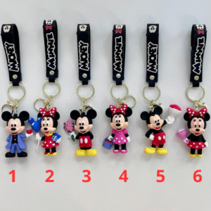 Llaveros de Mickey y Minnie Mouse