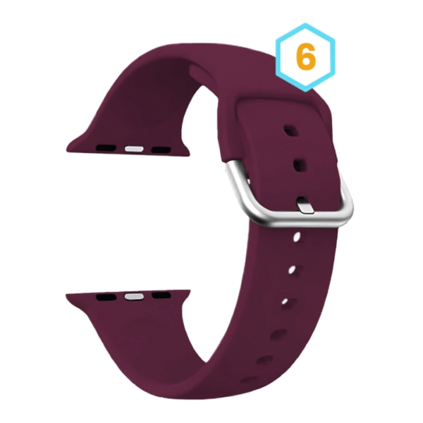correa full silicona con broche apple watch